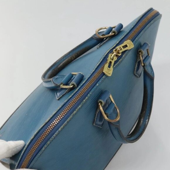 LOUIS VUITTON Epi Alma Hand Bag Toledo Blue M52145 LV Auth 134510 - Picture 7 of 16